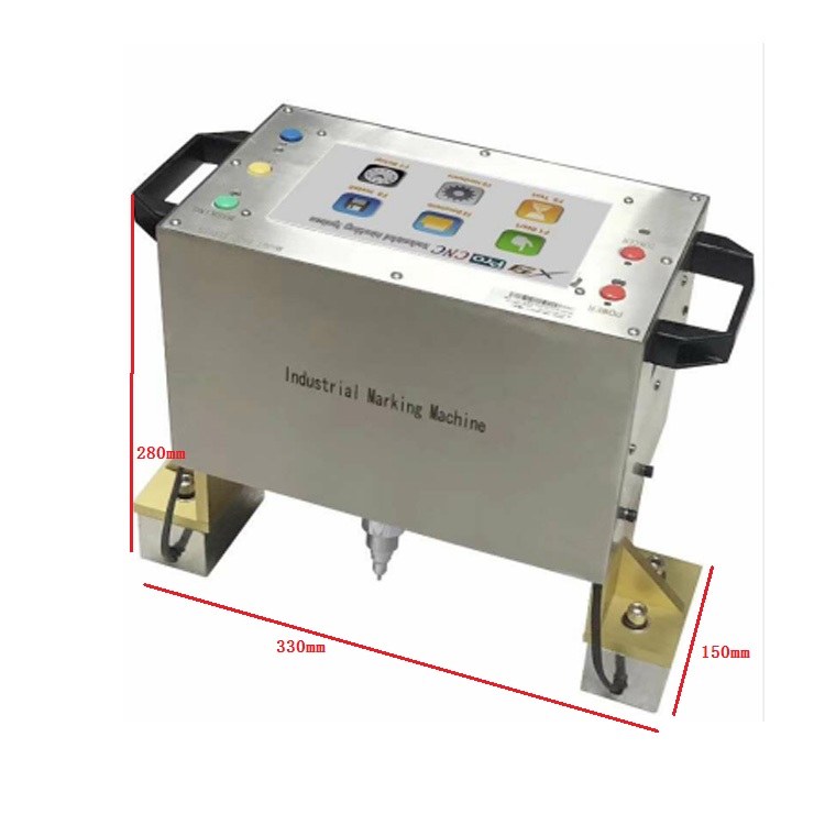 Máquina elétrica portátil de marcação por pontos para metal com configuração alta