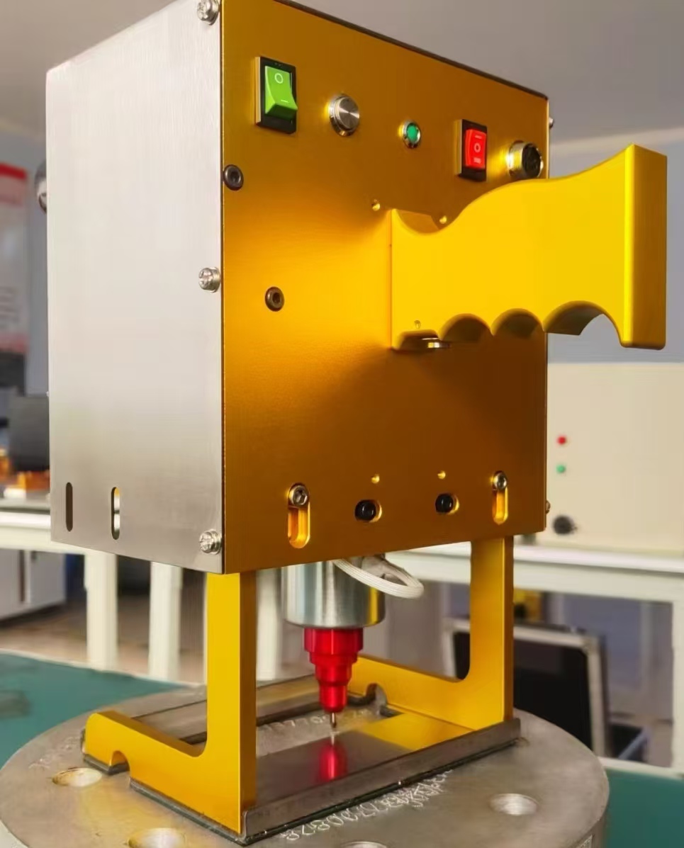 Máquina de gravação elétrica portátil, máquina de gravação de metal em tubo de aço