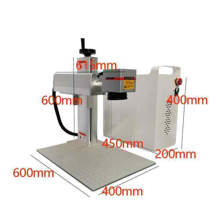 máquina de marcação a laser dividida para indústria metalúrgica máquina de gravura em metal LYL-MS50W com alta qualidade